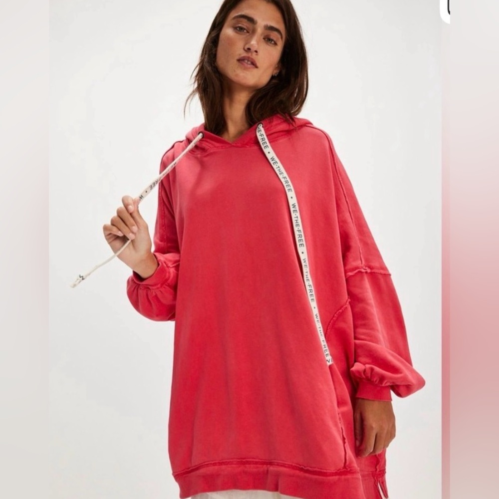 We The Free Oversized Hooded Sweater